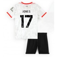 Maglia Calcio Liverpool Curtis Jones #17 Terza Divisa Bambino 2024-25 Manica Corta (+ pantaloncini)